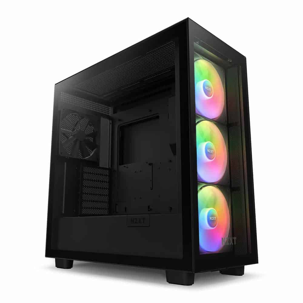 (image for) NZXT H7 Elite RGB Black Mid Tower PC Case